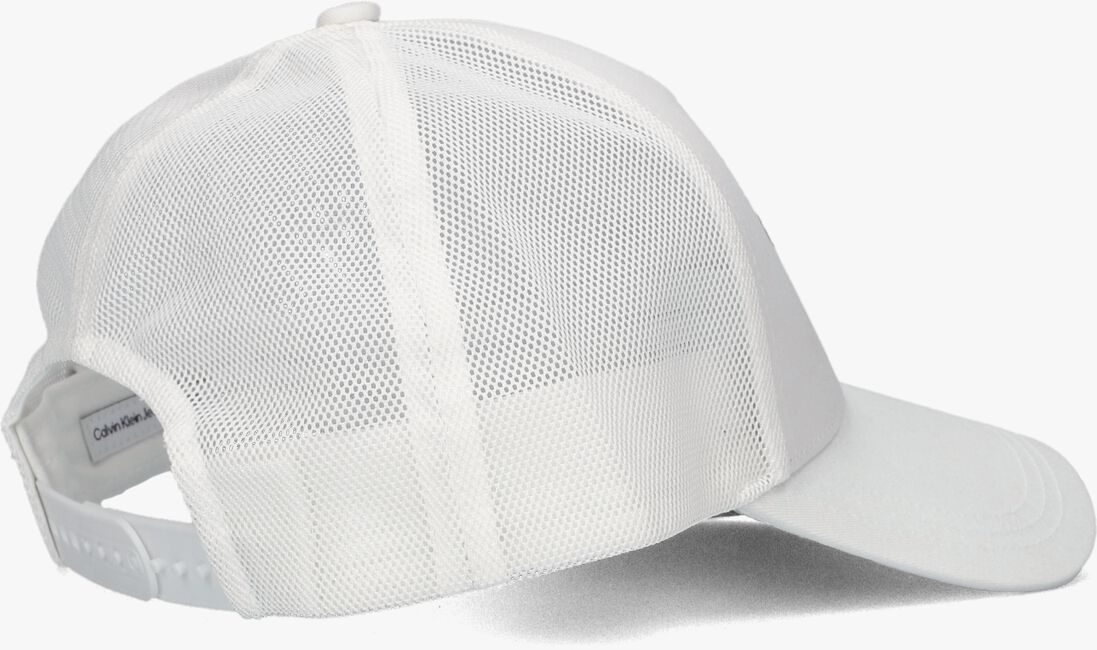 CALVIN KLEIN witte calvin klein pet monogram trucker cap