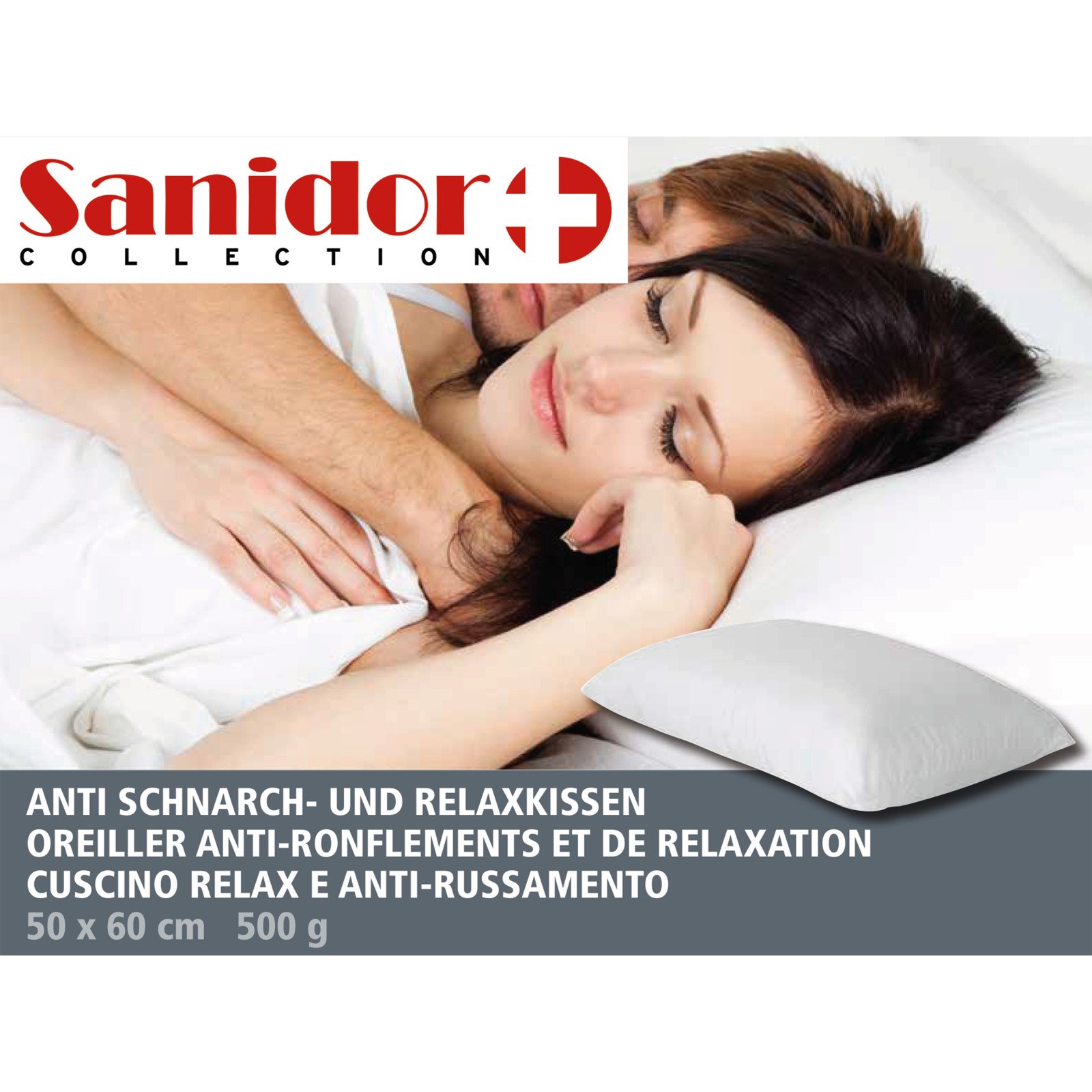 Sanidor Anti-Schnarch- & Relax-Kissen