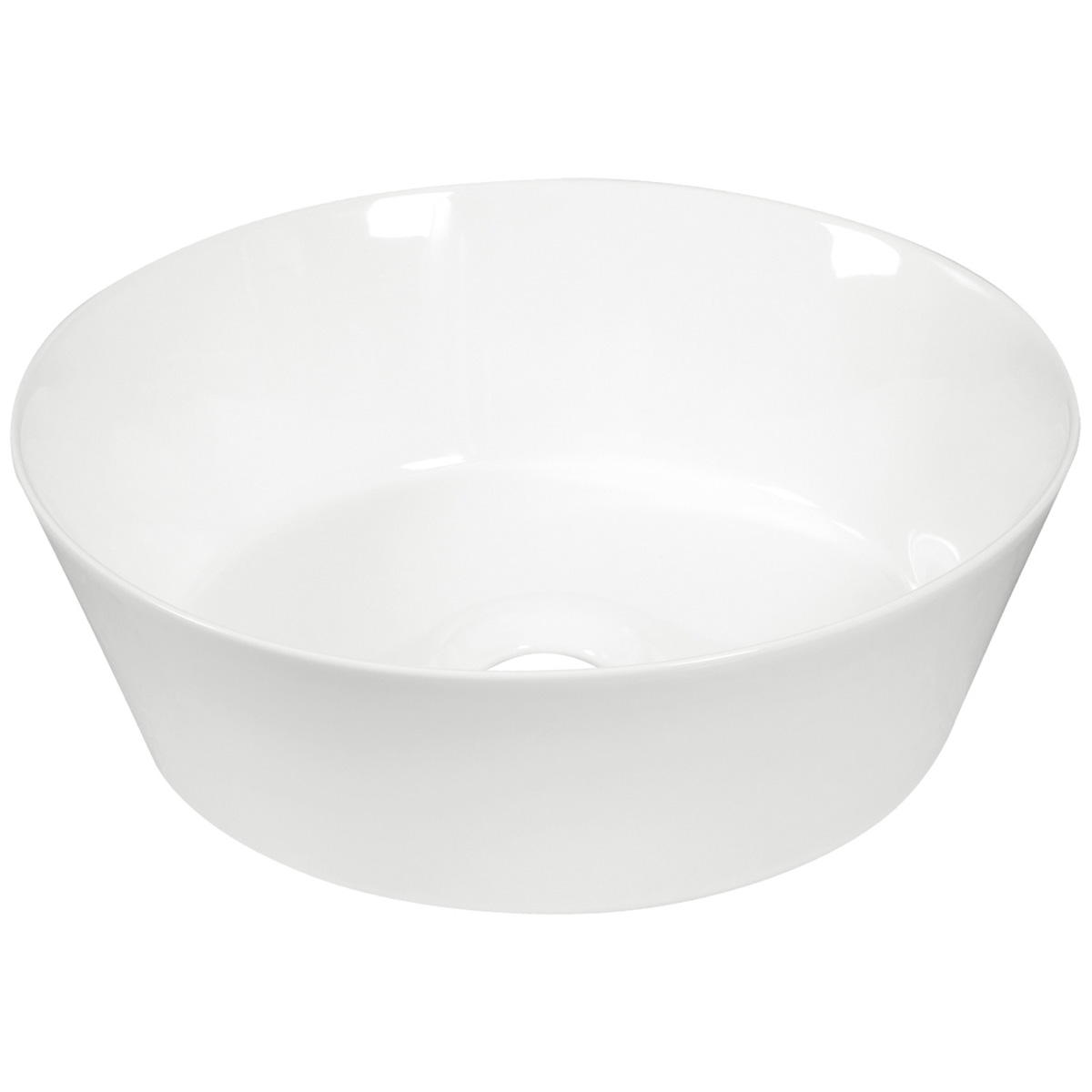Kerra KR79 waskom rond glans wit 36x36x12cm