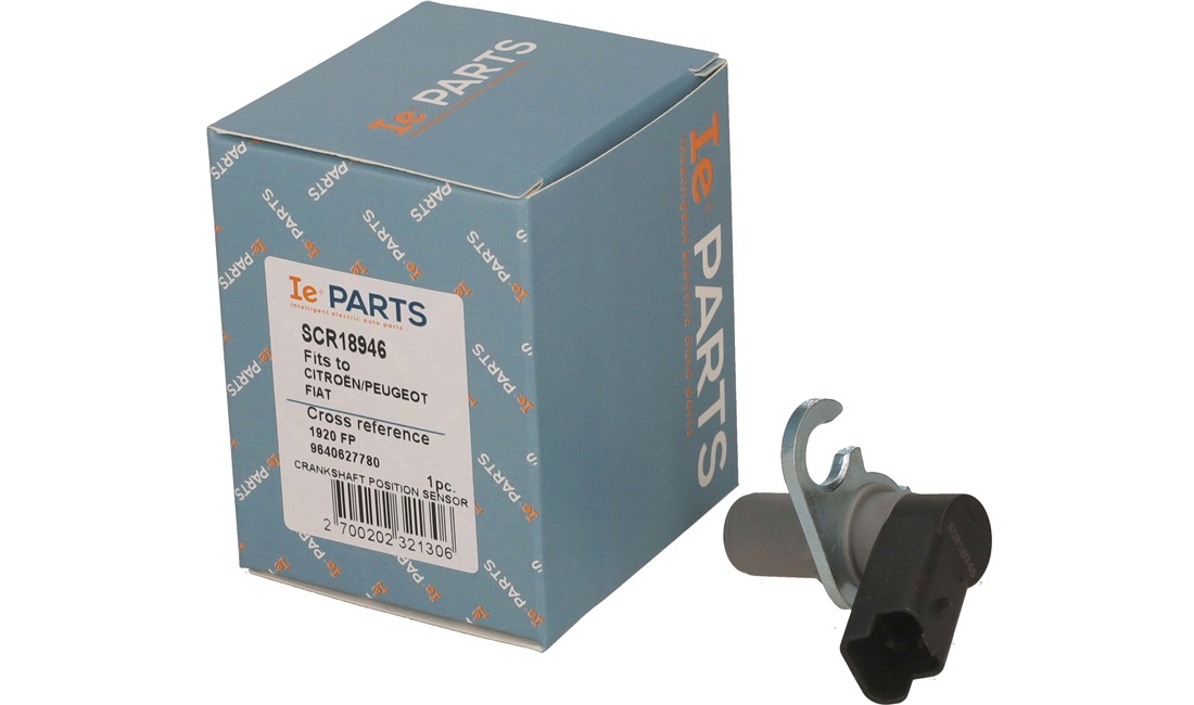 Impulsensor, krumtapaksel
