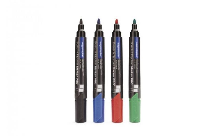 Whiteboard-Marker Pro+ 4 StückBoard- und Flipchartmarker