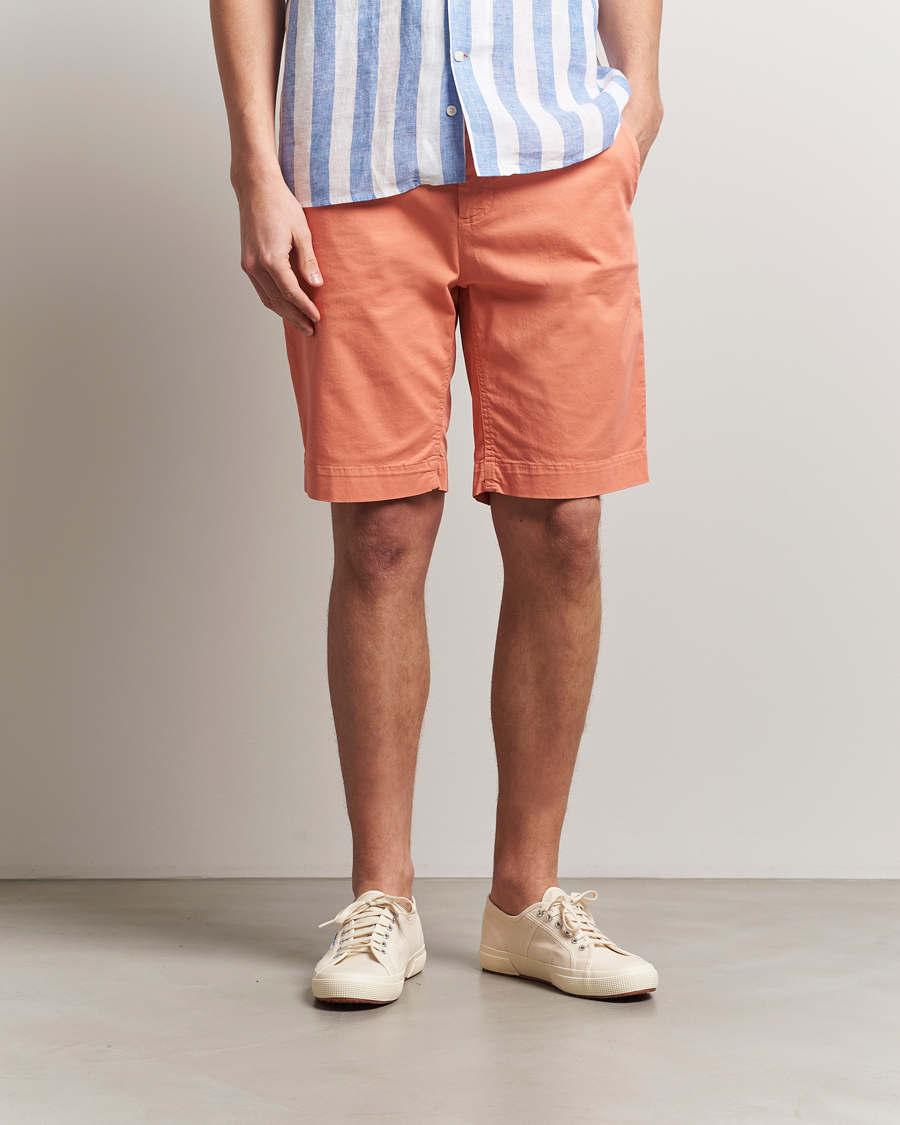 Morris Jefferey Summer Chinos Shorts Orange