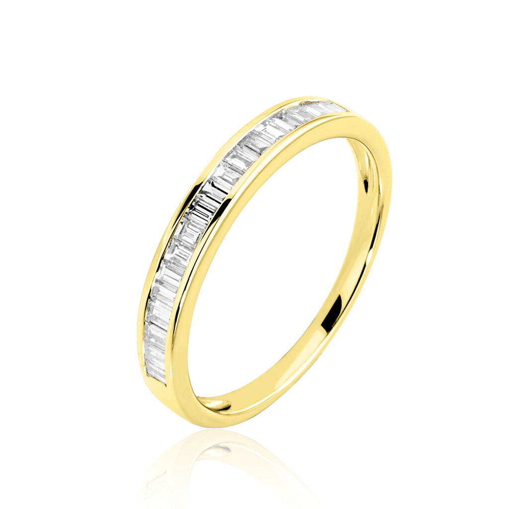 Bague Clemence Or Jaune Diamant