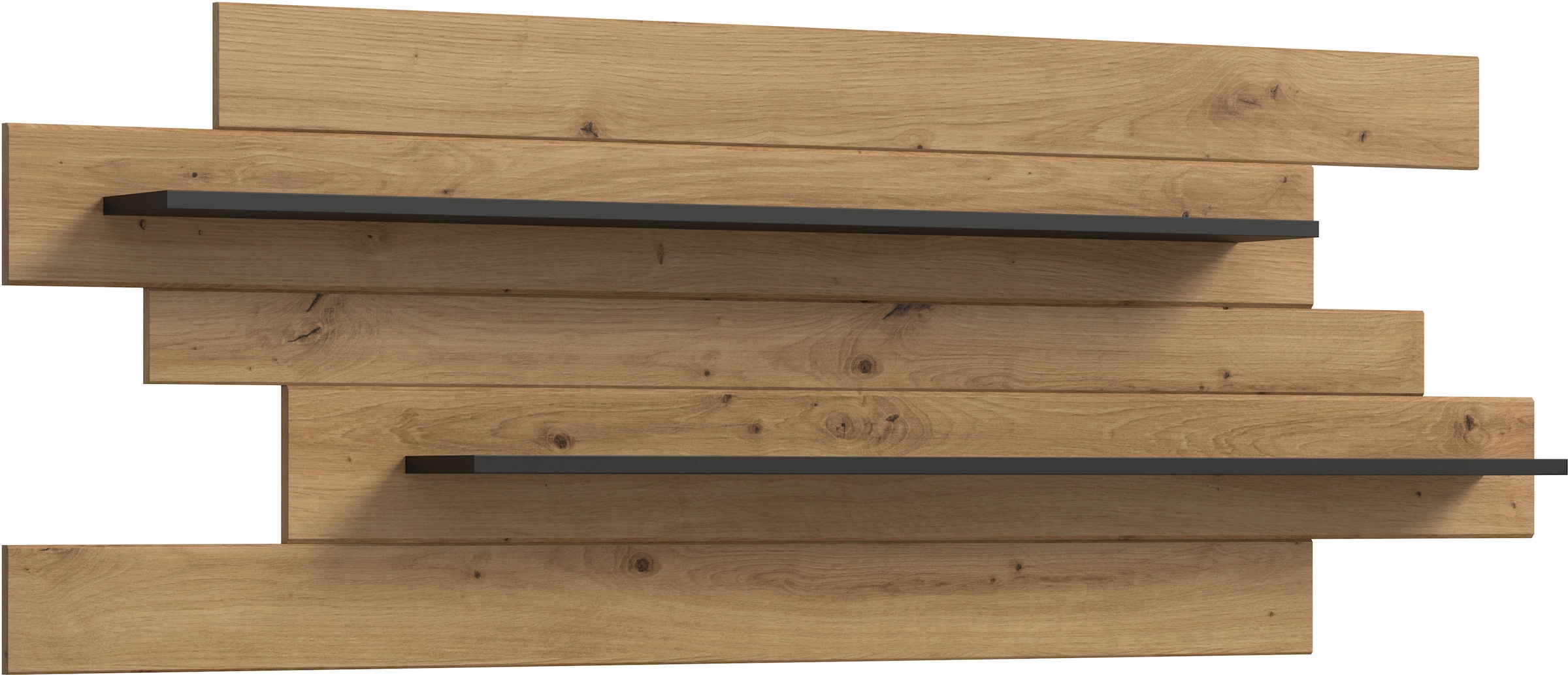INOSIGN Wandboard »REHAT, Breite 180 cm, inkl. 2 Ablageböden« 1 Stk. tlg. Wandregal, Wandpaneel, Regal, Paneel, Ablageboard