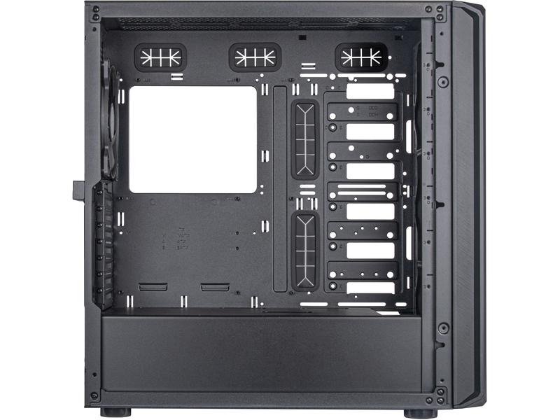 SilverStone PC-Gehäuse SETA D1 Kompaktes Mid-Tower-ATX-Gehäuse