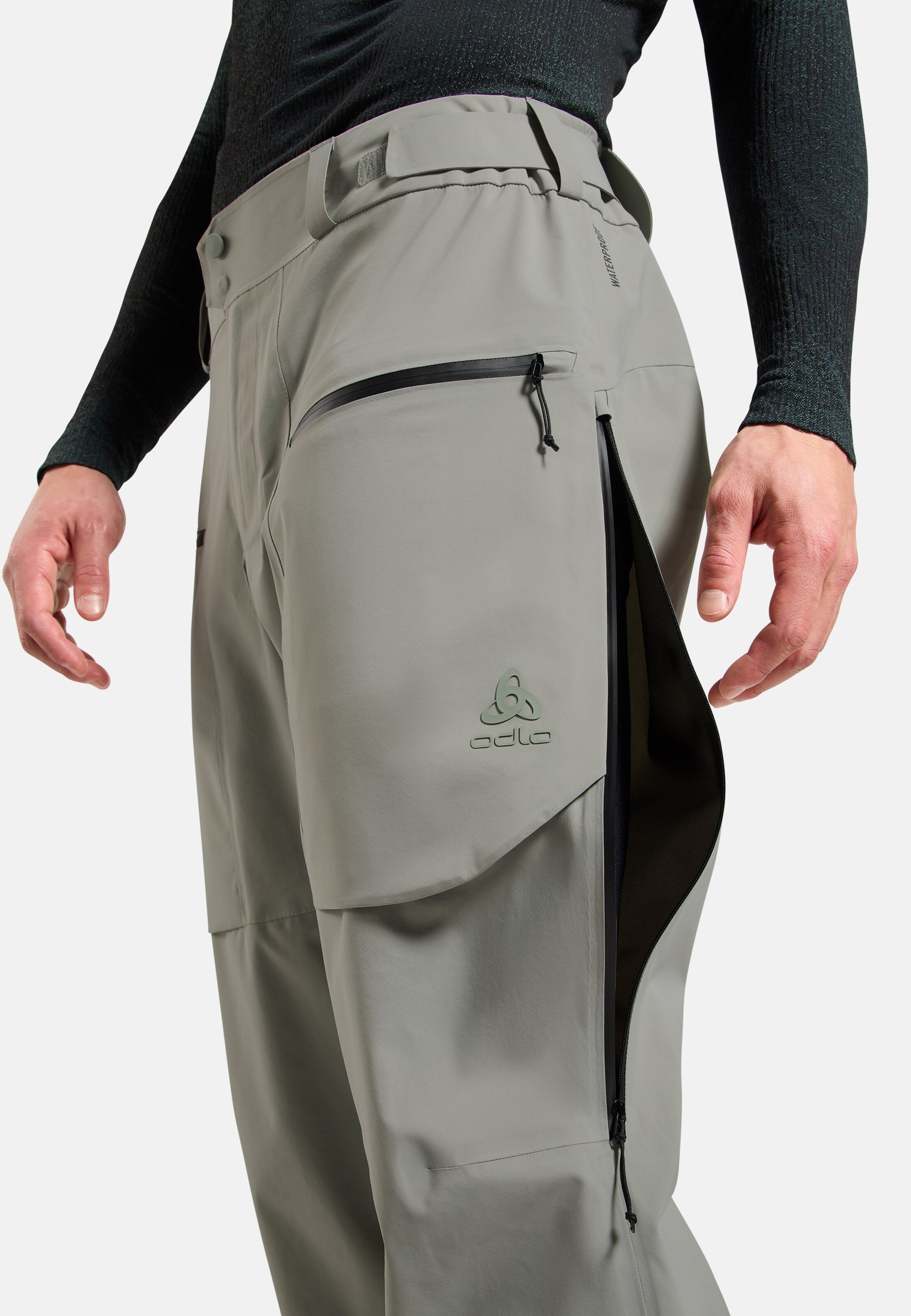 X-Alp 3L Hardshell-Skihose in shadow