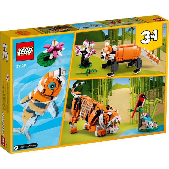 Sa Majesté le Tigre LEGO Creator 31129