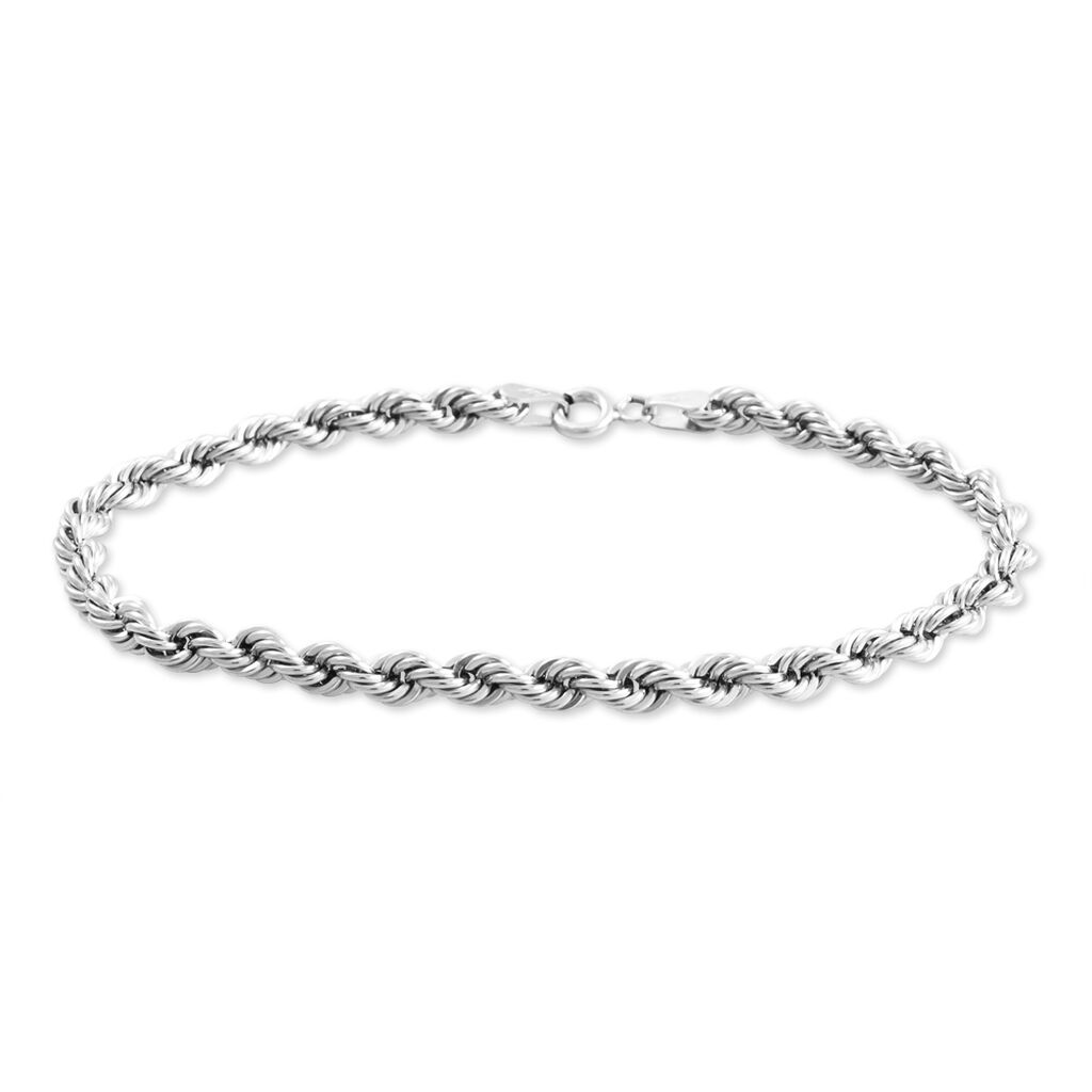 Bracelet Jerry Maille Corde Or Blanc