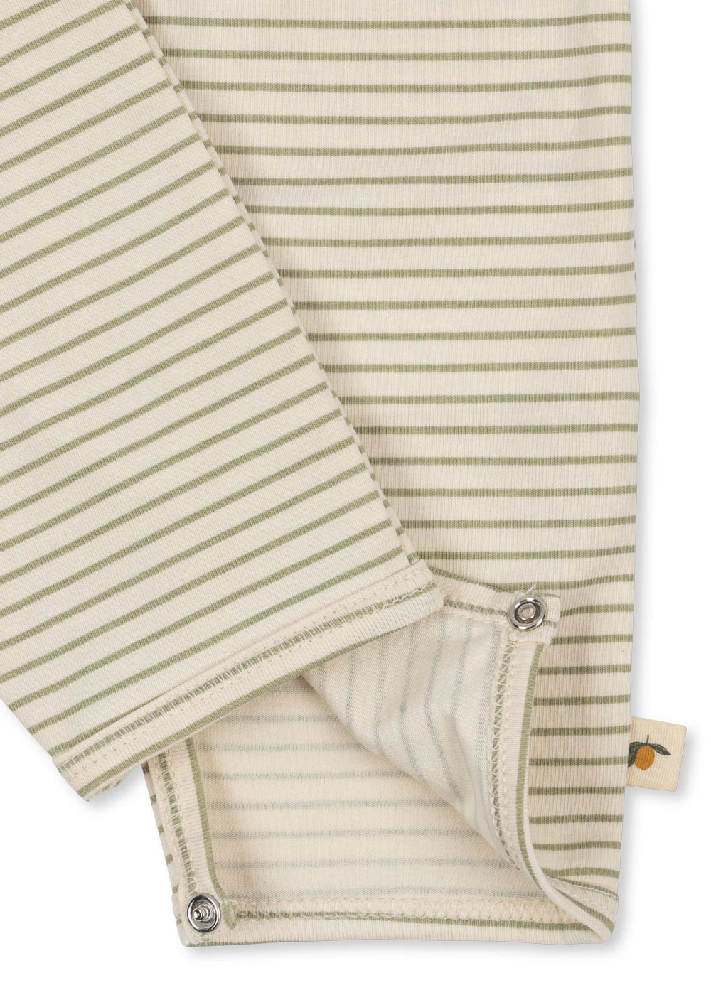 Basic heldragt - tea stripe - 12M