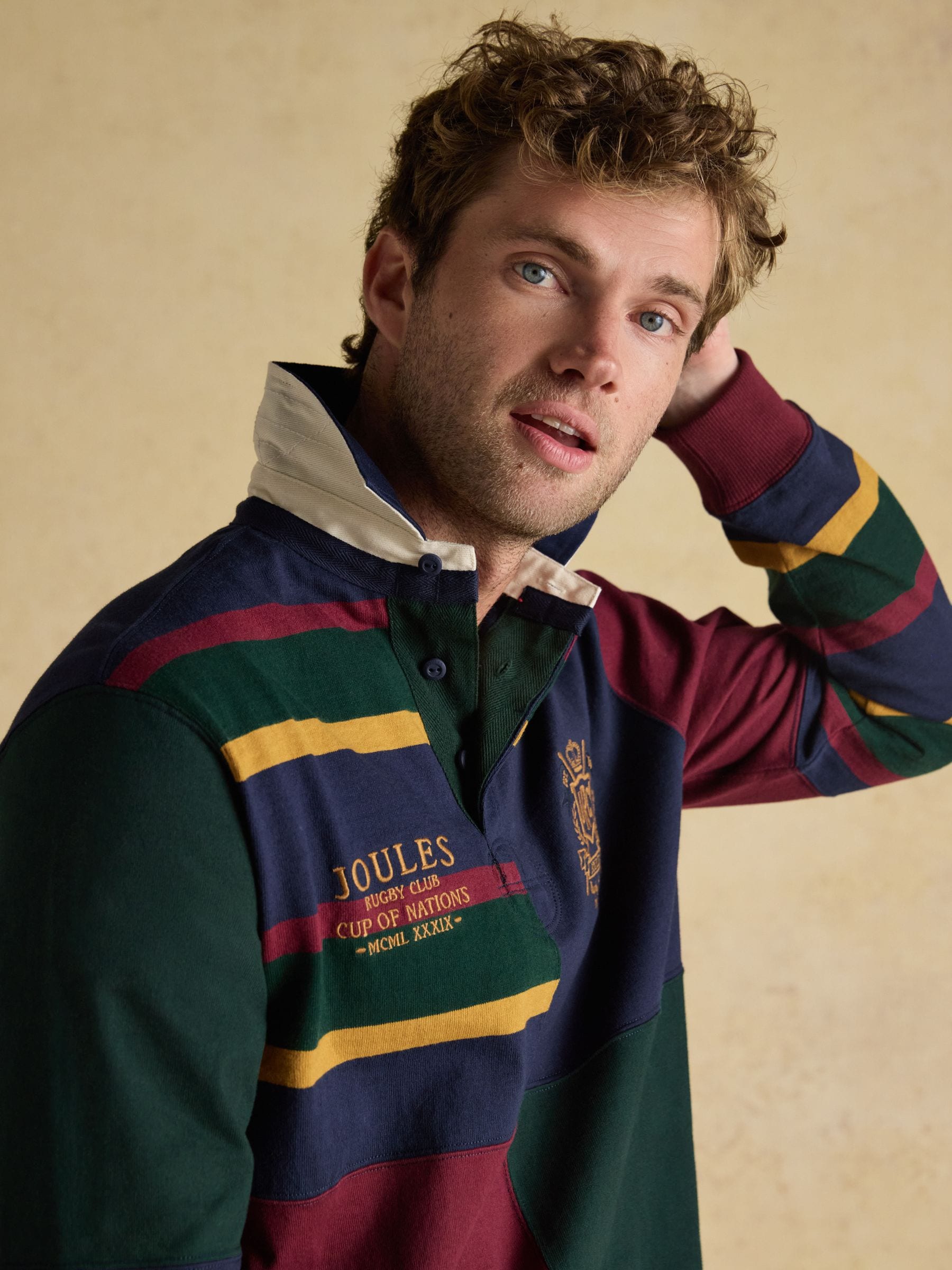 Joules Harlequin Rugby Club Long Sleeve Shirt