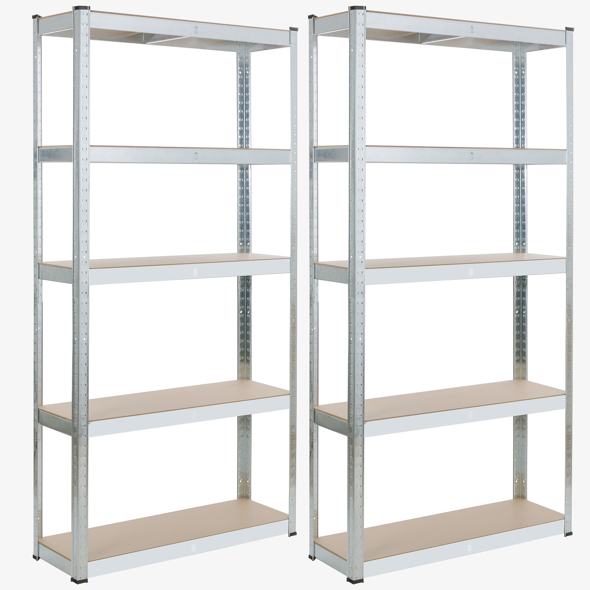 Schwerlastregal 180x90x30cm 875kg 2 Stück
