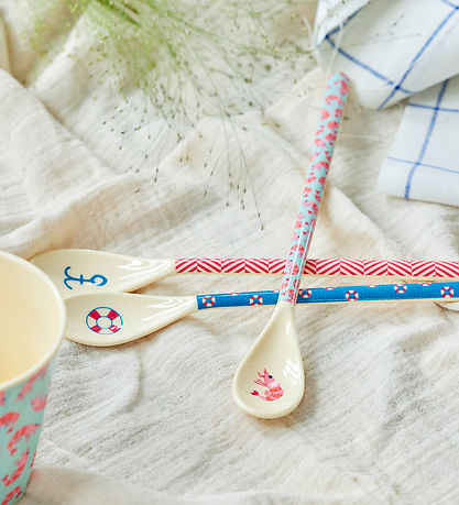 Rice Löffel - Melamin - Latte - M Wüstenblau/Lifeline