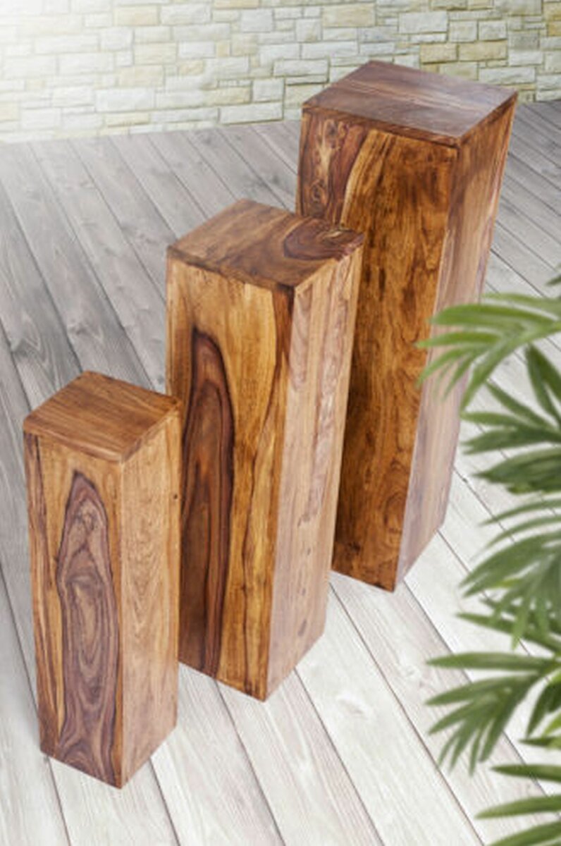Sedex Dekosäule Pillar 3er Set
