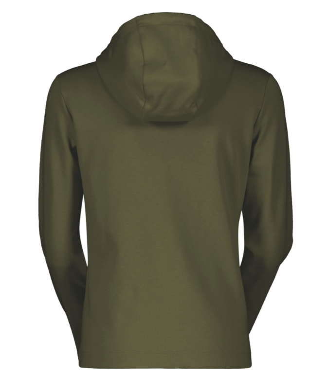 SCOTT Tech Zip Hoody til Kvinder, Grøn