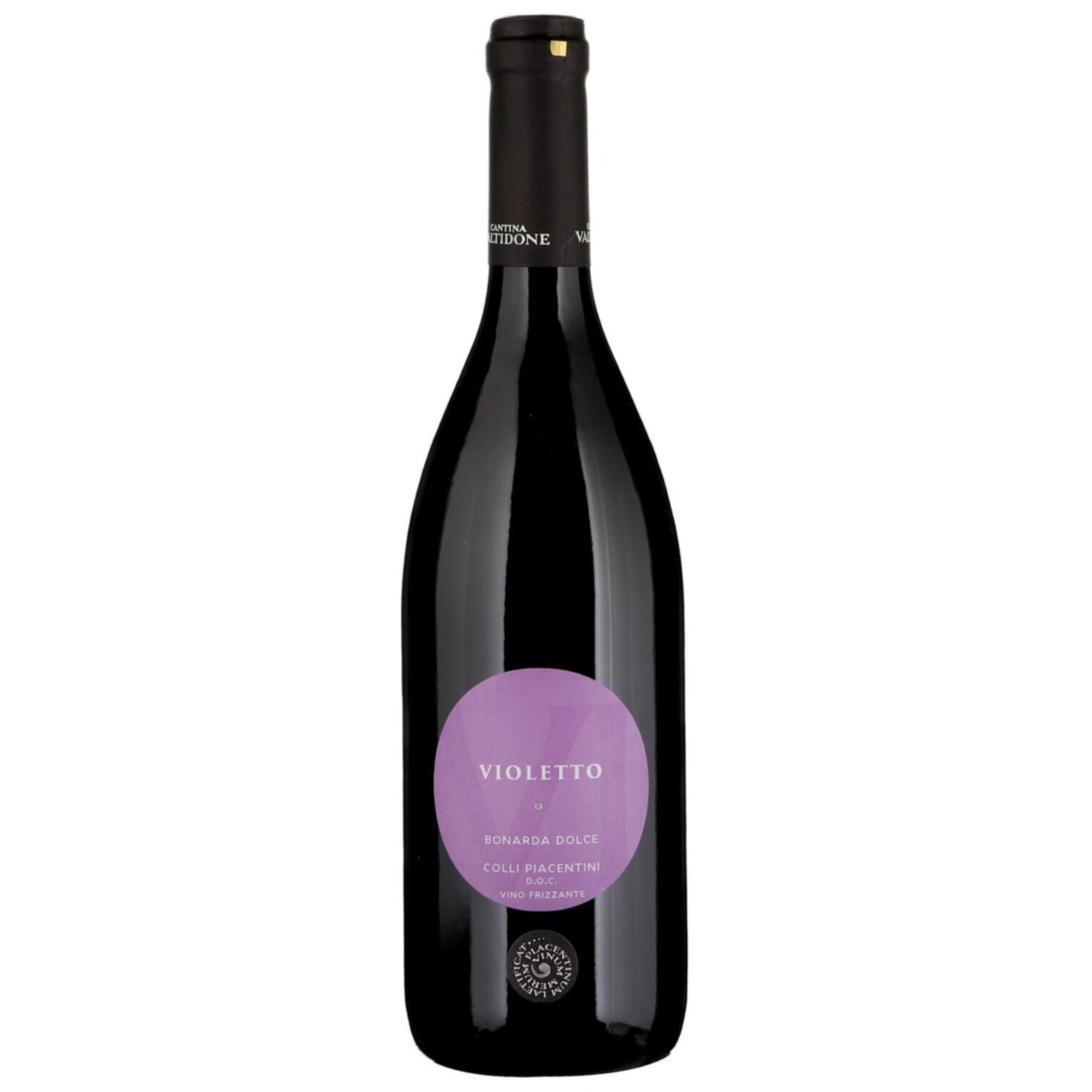 Colli Piacentini DOP Bonarda dolce frizzante Violetto -75cl