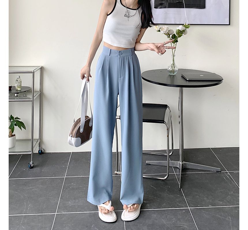 Sienne - Wijde broek met hoge taille
