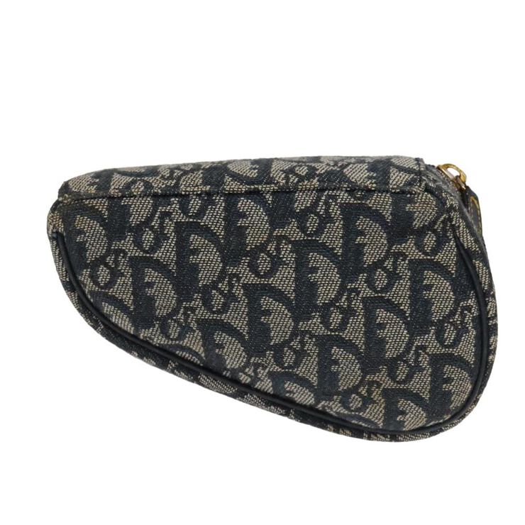 Dior Vintage Dior Saddle Bag Navy