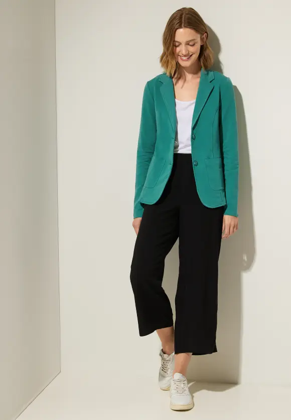 Basic Blazer - lagoon green