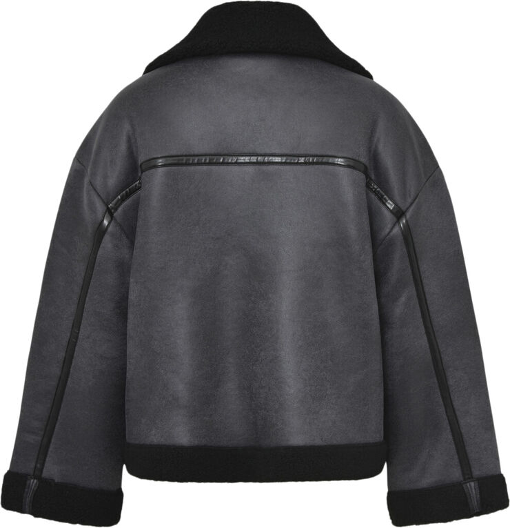 A-VIEW Alise Coat Black/grey