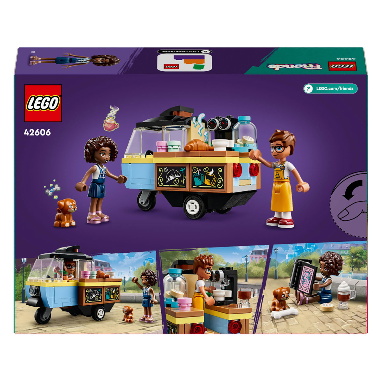 LEGO Friends 42606 Bakkersfoodtruck