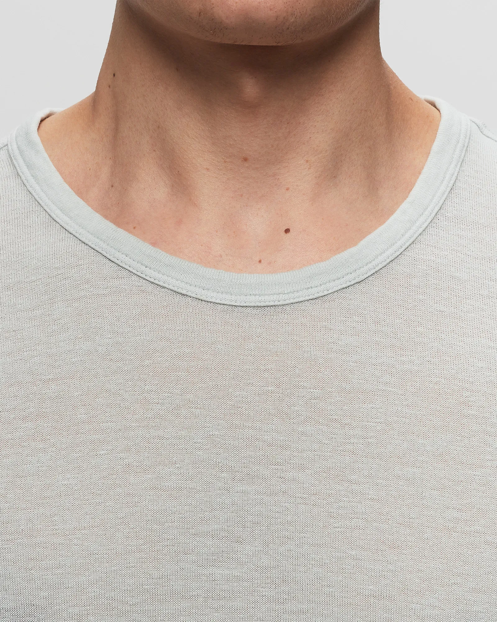Officine Générale SS TEE GMT DYE TENCEL LINEN TEE SHIRT