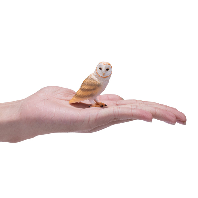 Besttoy - Schleiereule - sitzend - Spielfigur