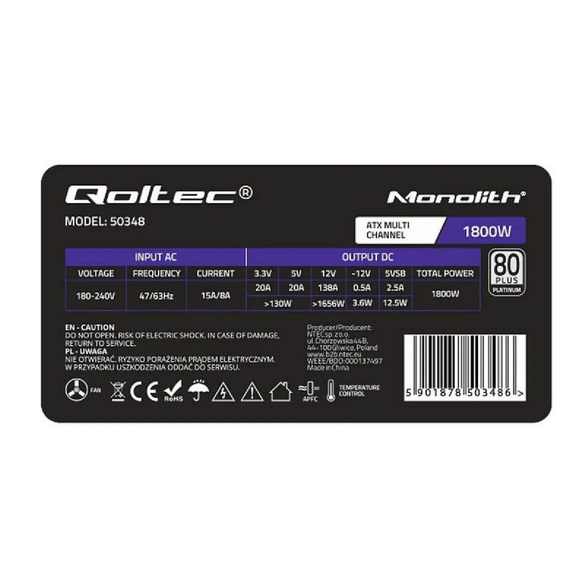 Qoltec 50348