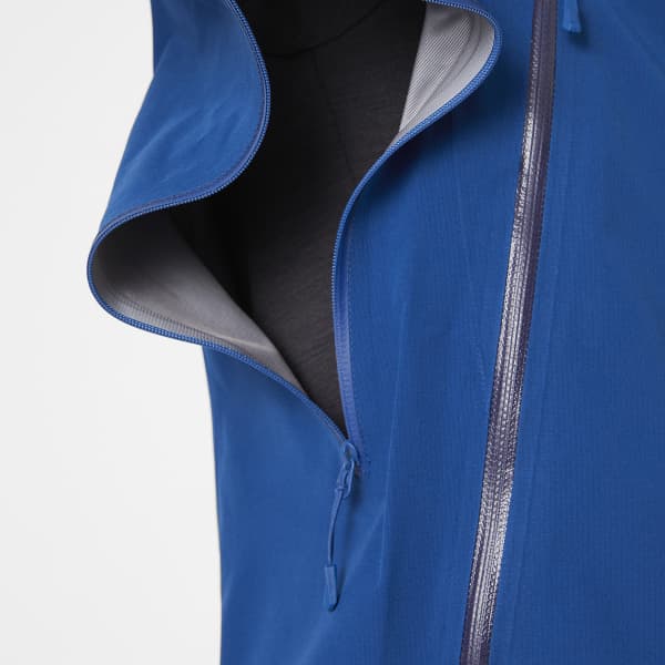 Veste ski de randonnée HELLY HANSEN VERGLAS INFINITY SHELL JACKET DEEP FJORD