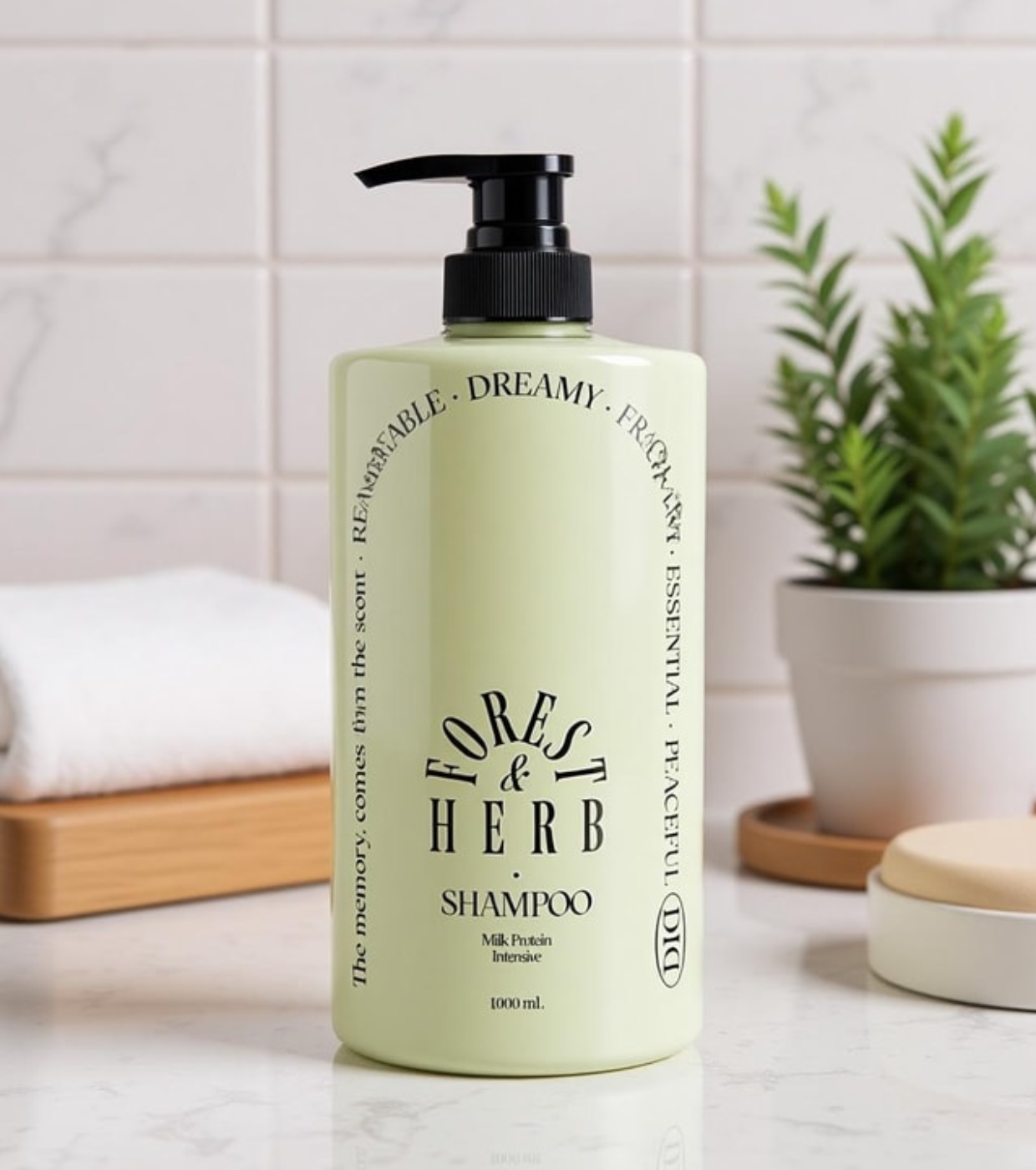 odiD - Shampoo Nutritivo Milk Protein Intensive - Forest & Herb
