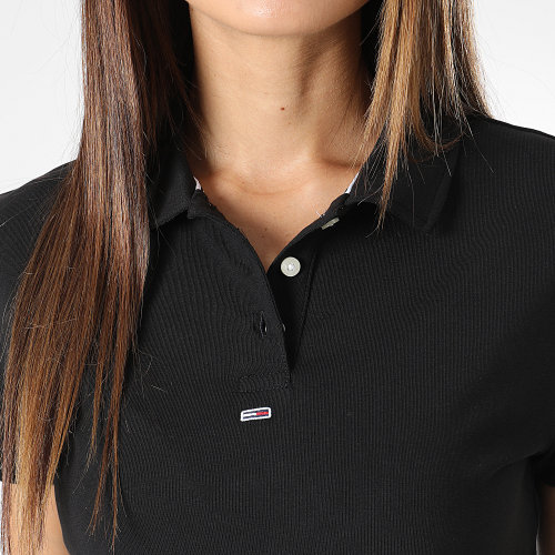 Polo Manches Courtes Femme Essential 6247 Noir