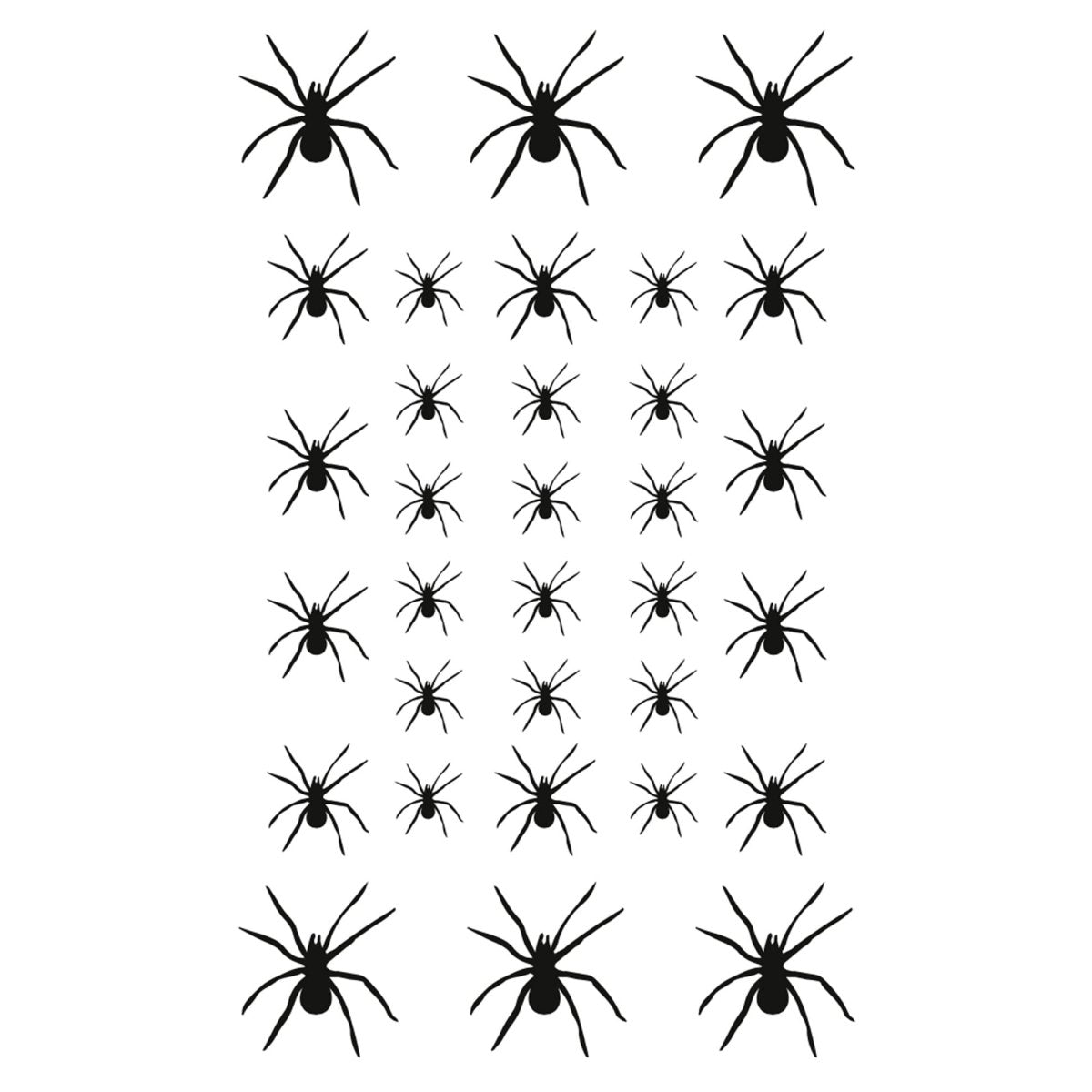 Halloween Nep Tattoos Spinnen 32st