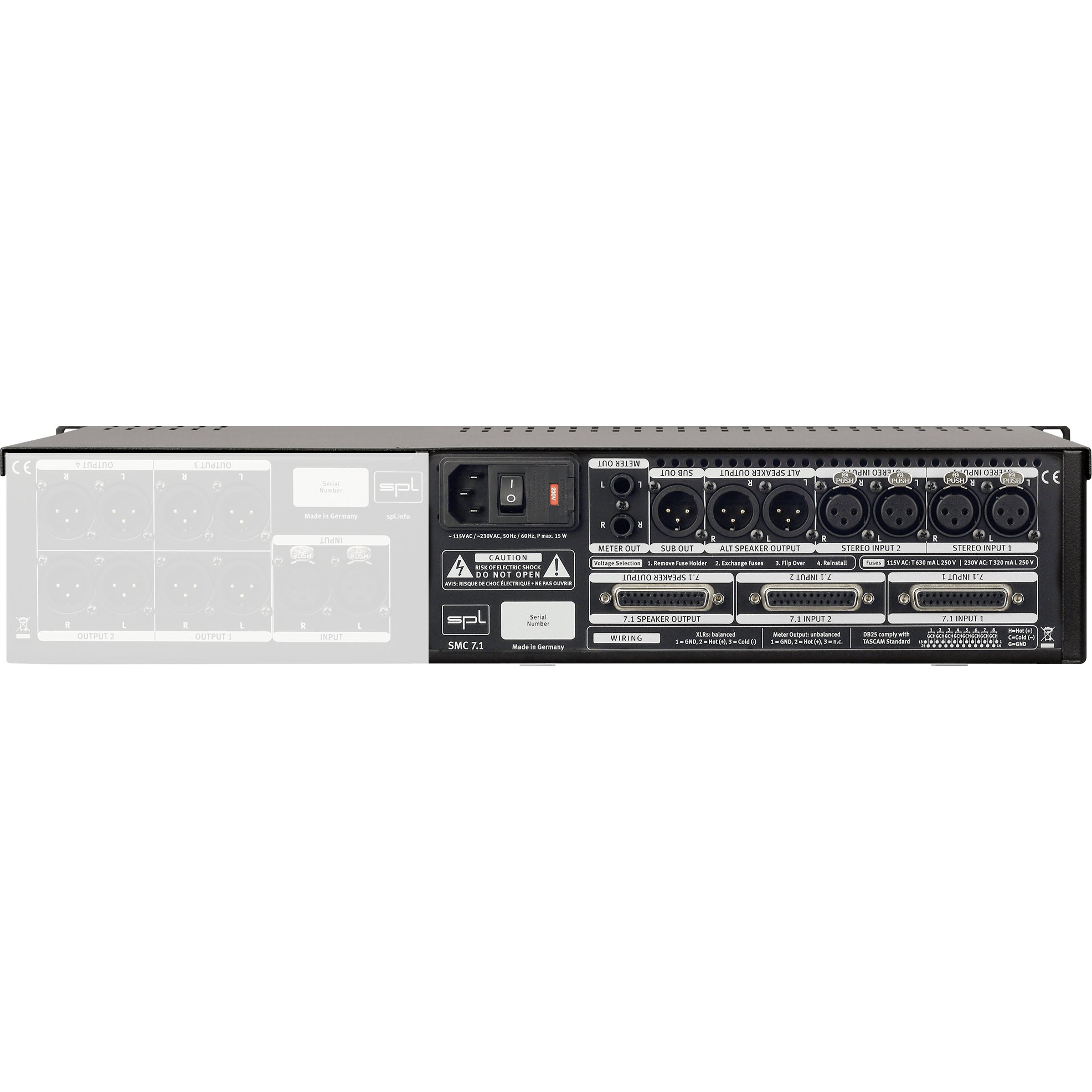 SPL Expansion Rack Black voor SMC 7.1