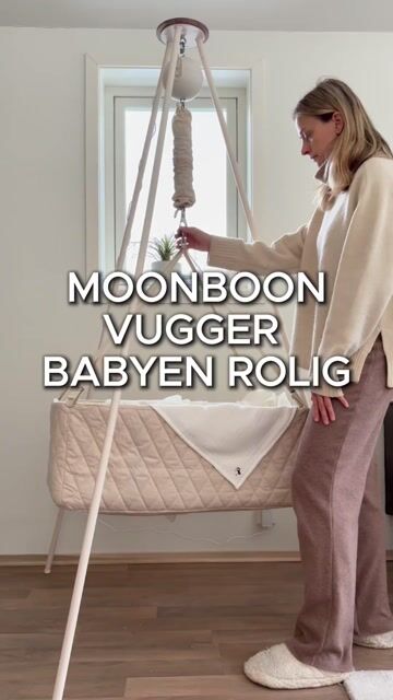 Moonboon Vugge + Motor Connect + Stativ | Classic Bundle – Pakketilbud