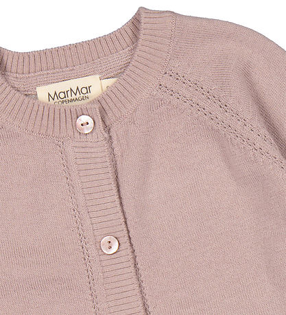 MarMar Cardigan - Uld - Taki - Blåckberry Cream
