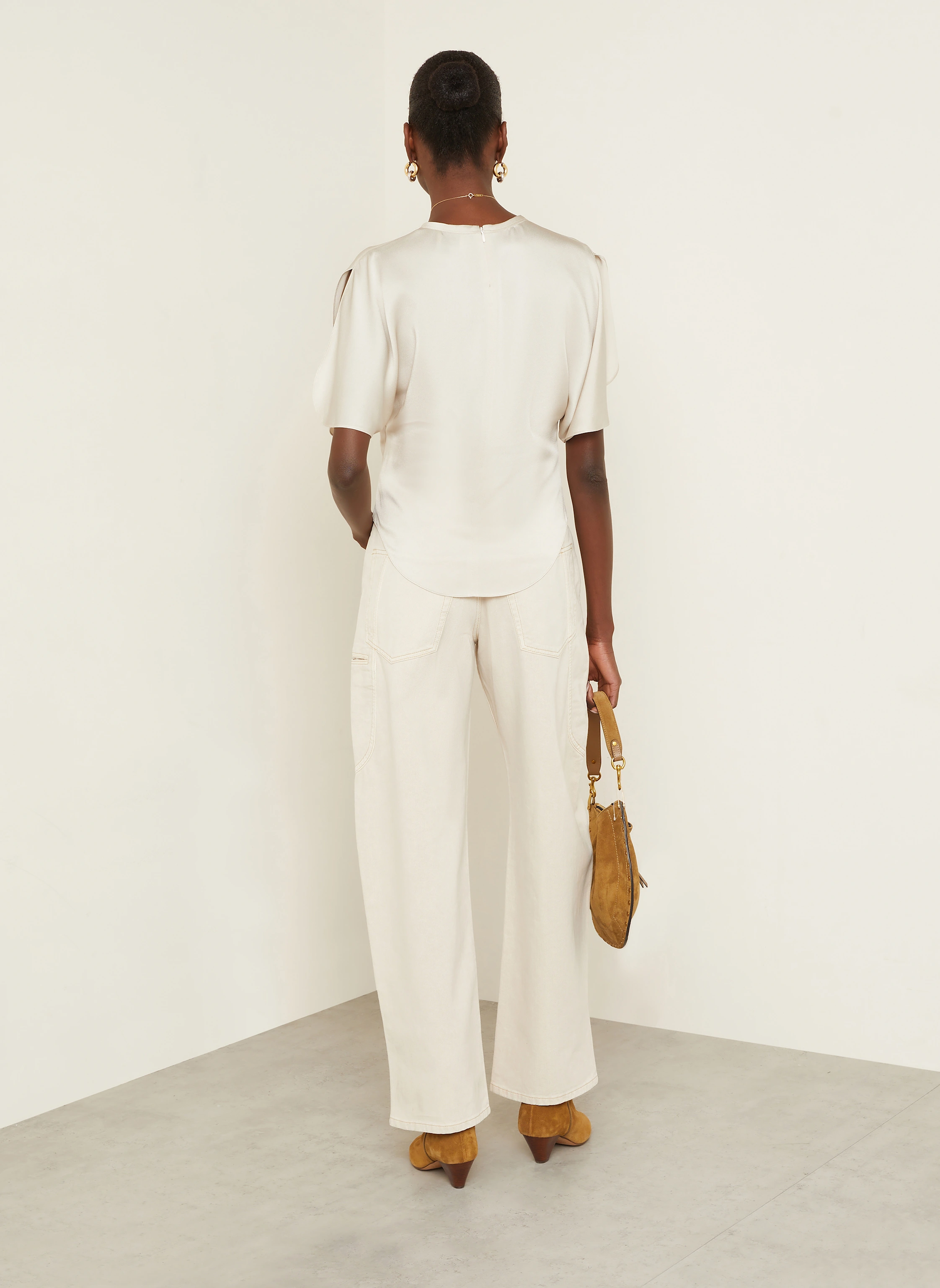 ISABEL MARANT Blusenshirt KARLITA aus Satin