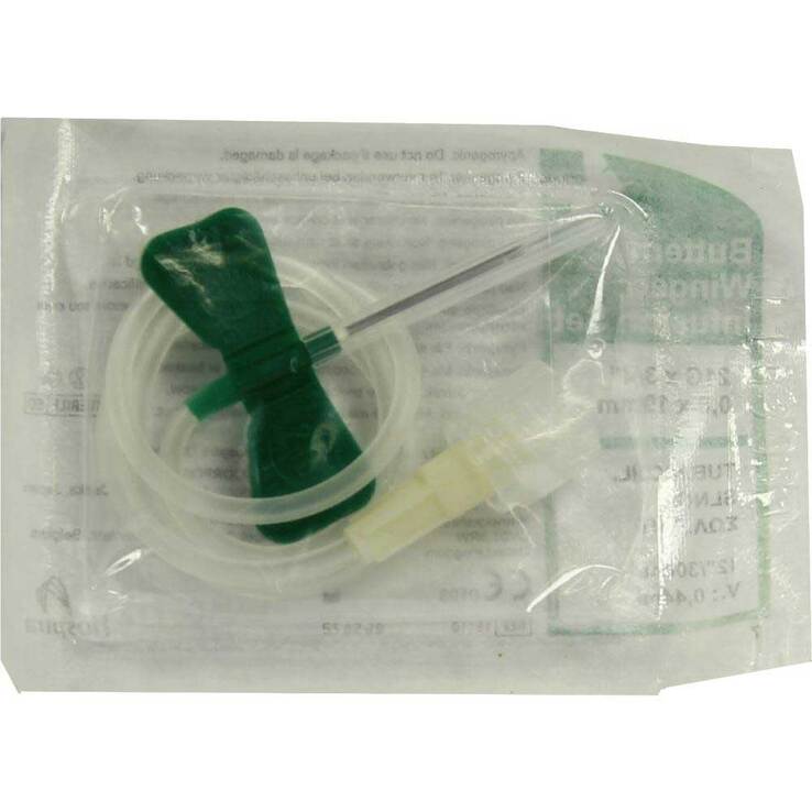 Infusionszubehör Butterfly 21 G grün, 1 St