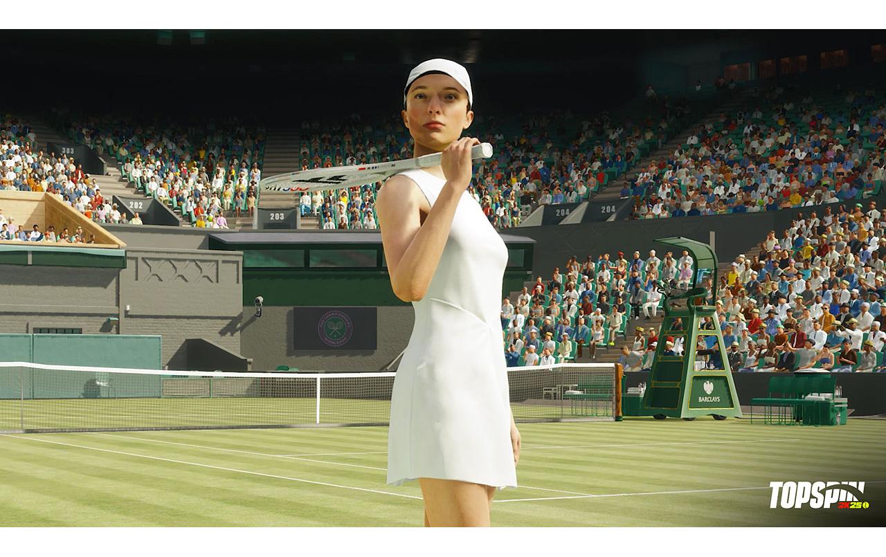 Top Spin 2K25Tennis-Spiel mit vielen spielbaren Tennis-Legenden und packendem Multiplayer-Modus