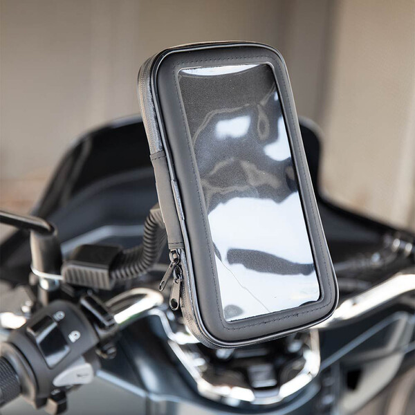 Myra - HPC112 - Support rétroviseur étanche pour smartphone/GPS/PDA
