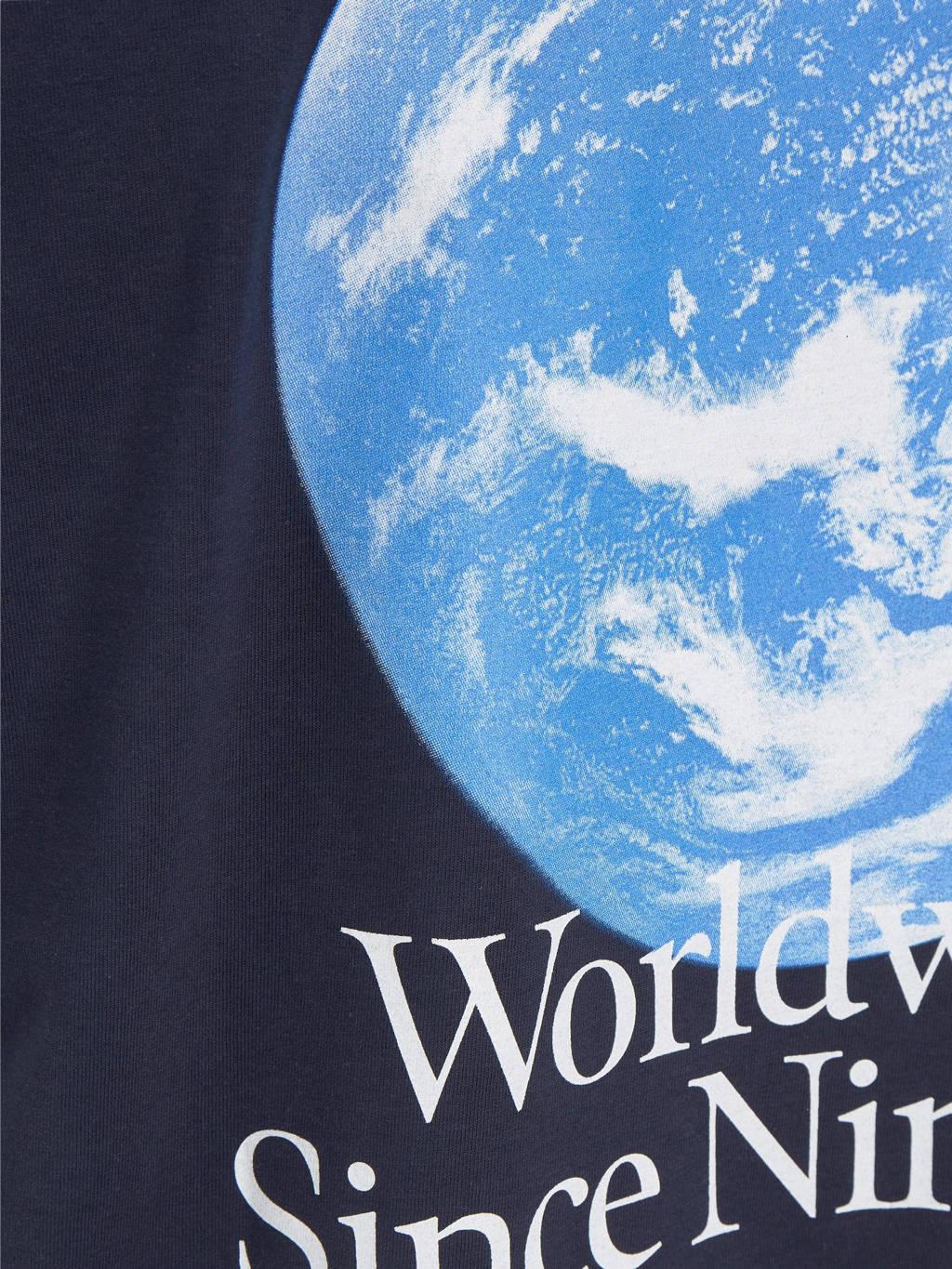 JACK & JONES T-shirt JORWORLDWIDE donkerblauw