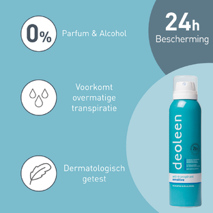 Deoleen Anti-transpirant Deodorant Spray Sensitive 150ML