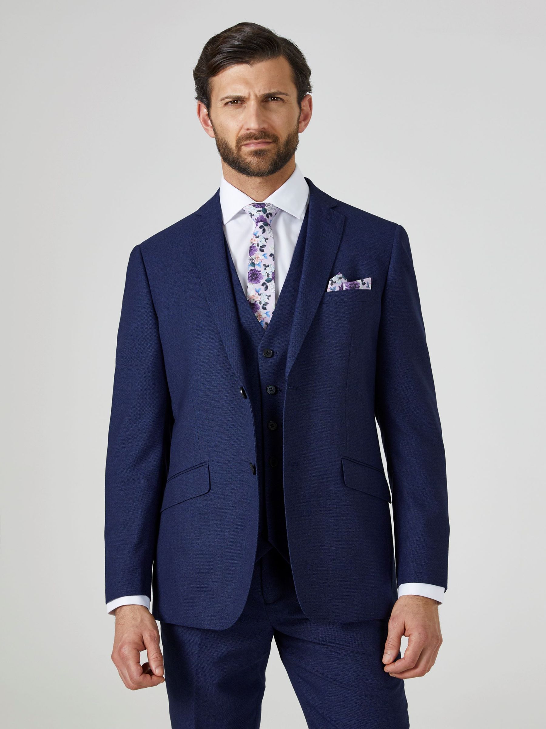 Donkerblauw - Tailored - Skopes Harcourt kostuumjasje