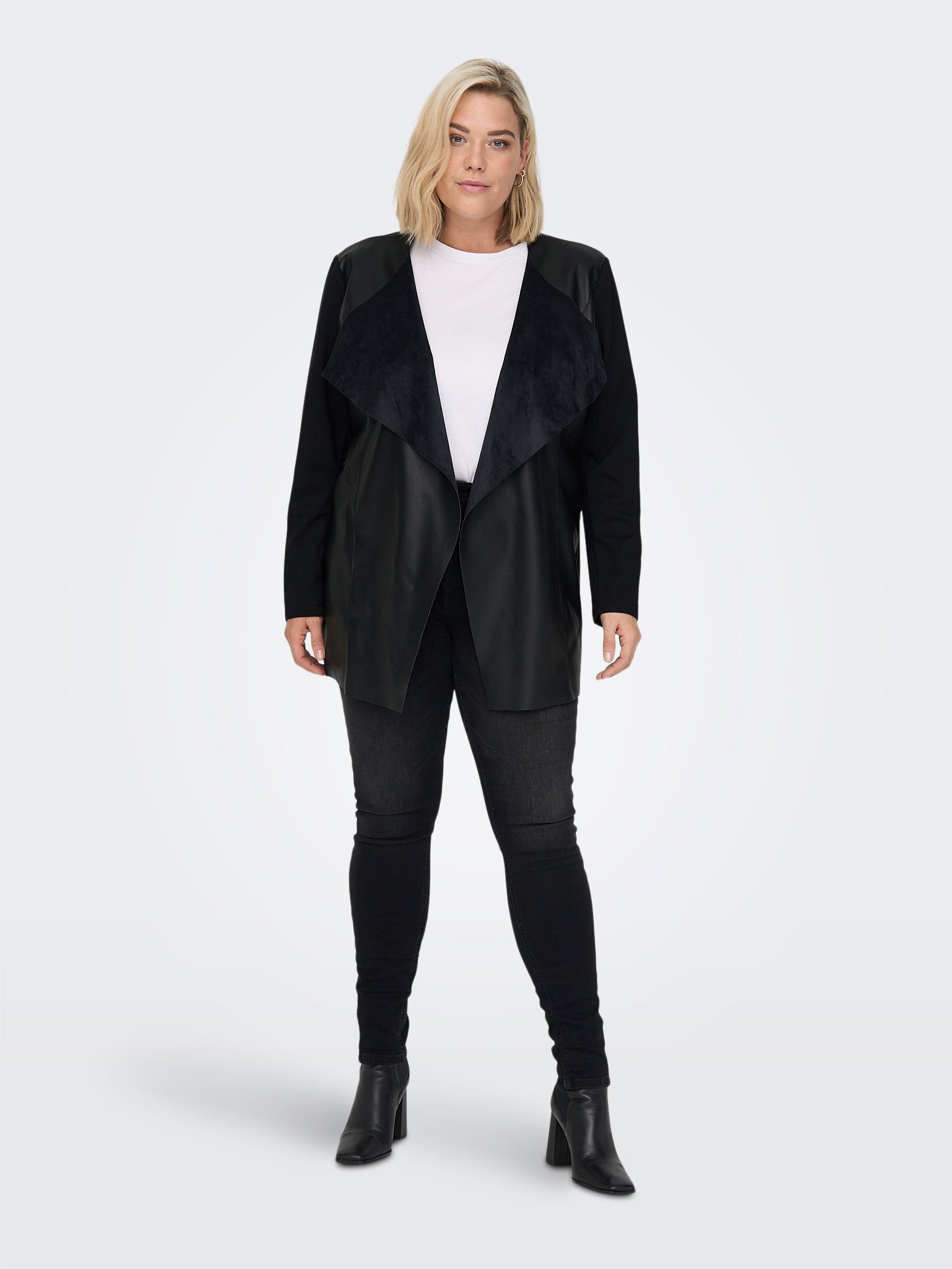 CARNEWSOUND Kunstlederjacke Black