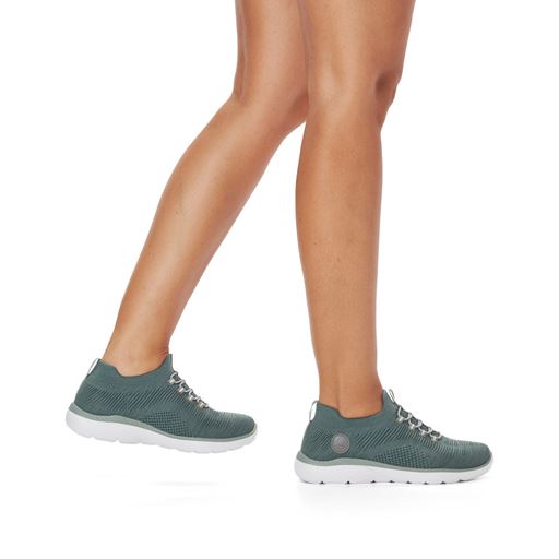 Rieker Mesh Sneakers, Mint, 42