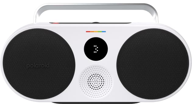 Polaroid Music P3 trådløs, transportabel højttaler (sort/hvid)