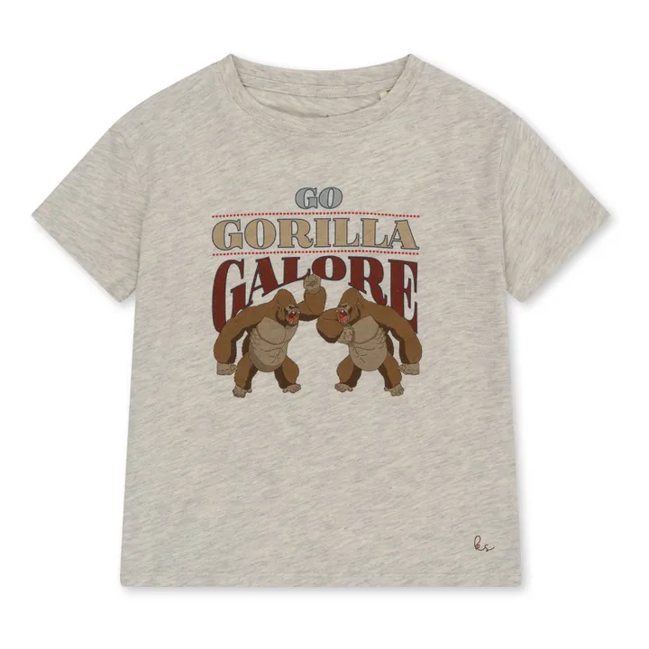 Konges Sløjd T-shirt Famo Coton Bio | Beige chiné