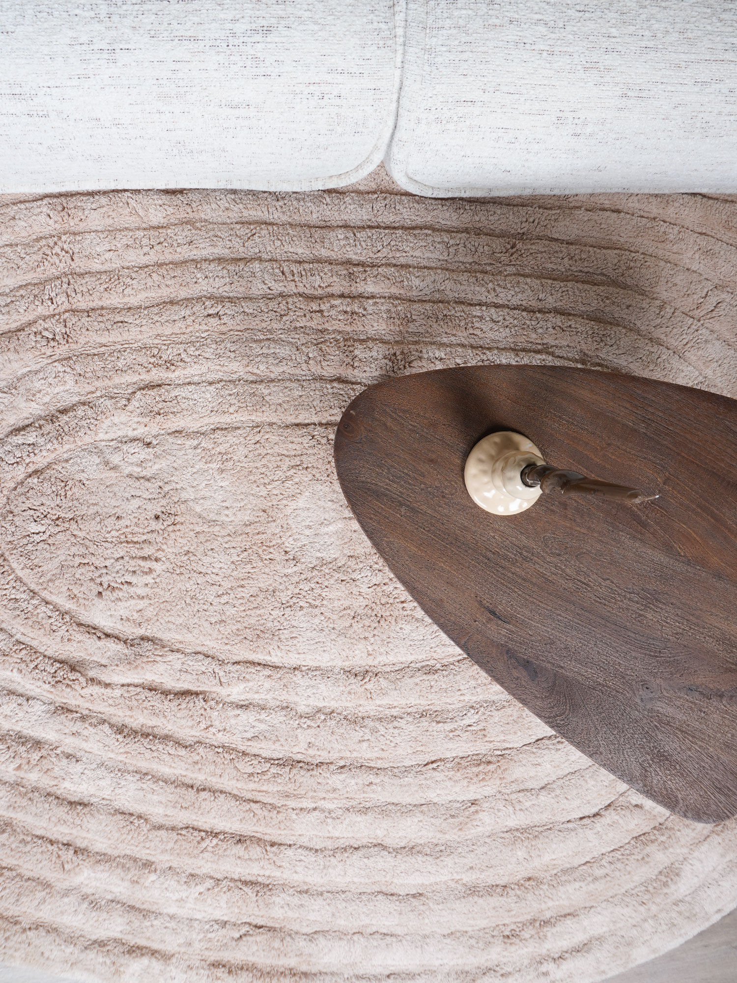 Wasbaar Vloerkleed Oliver – Beige 160 x 230 cm