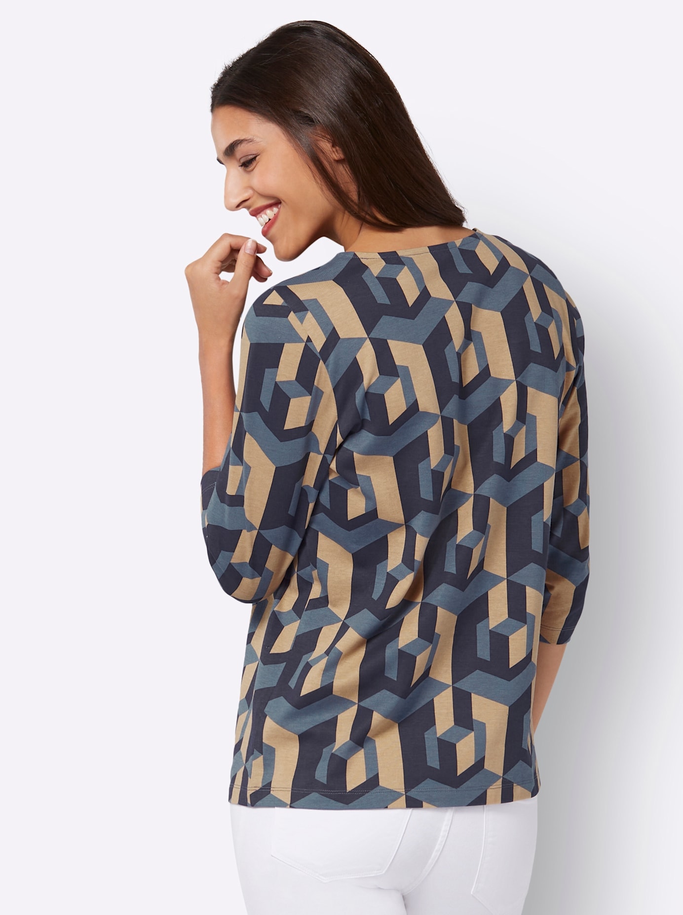 Classic Basics Rundhalsshirt »3/4-Arm-Shirt«, 1 Stk.