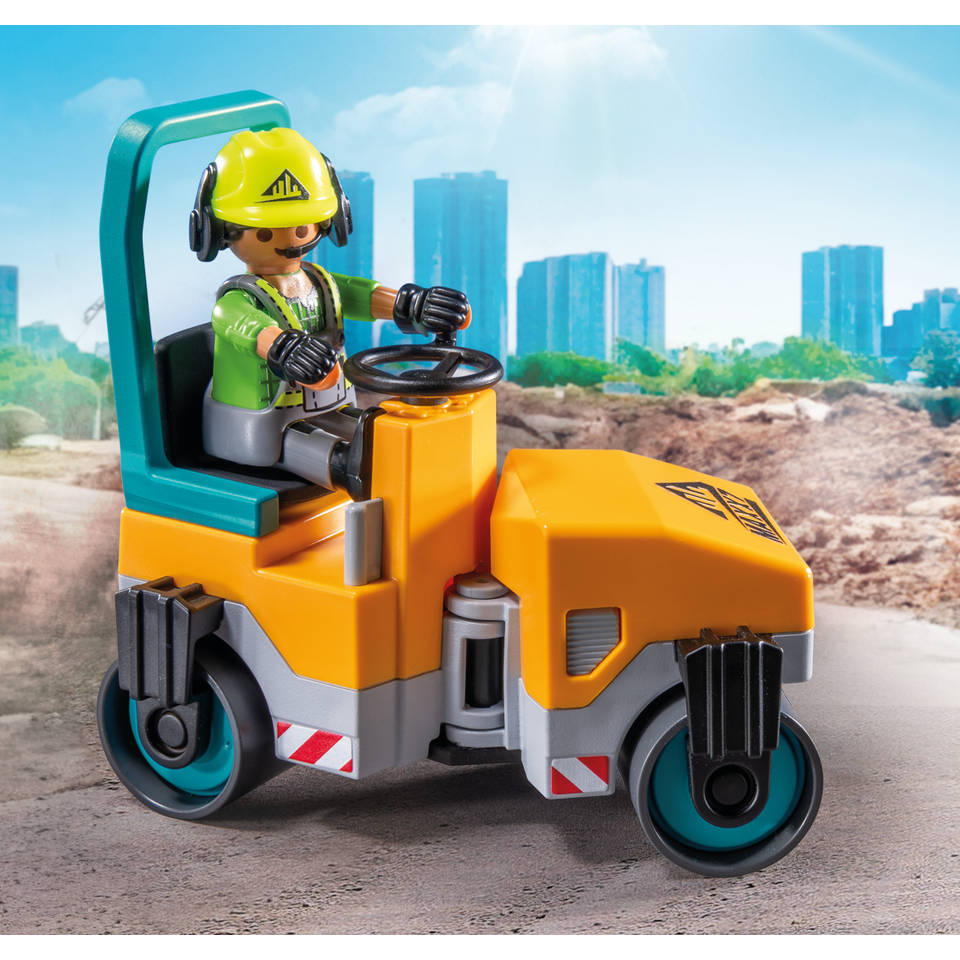 PLAYMOBIL Action Heroes wegenbouw 71751