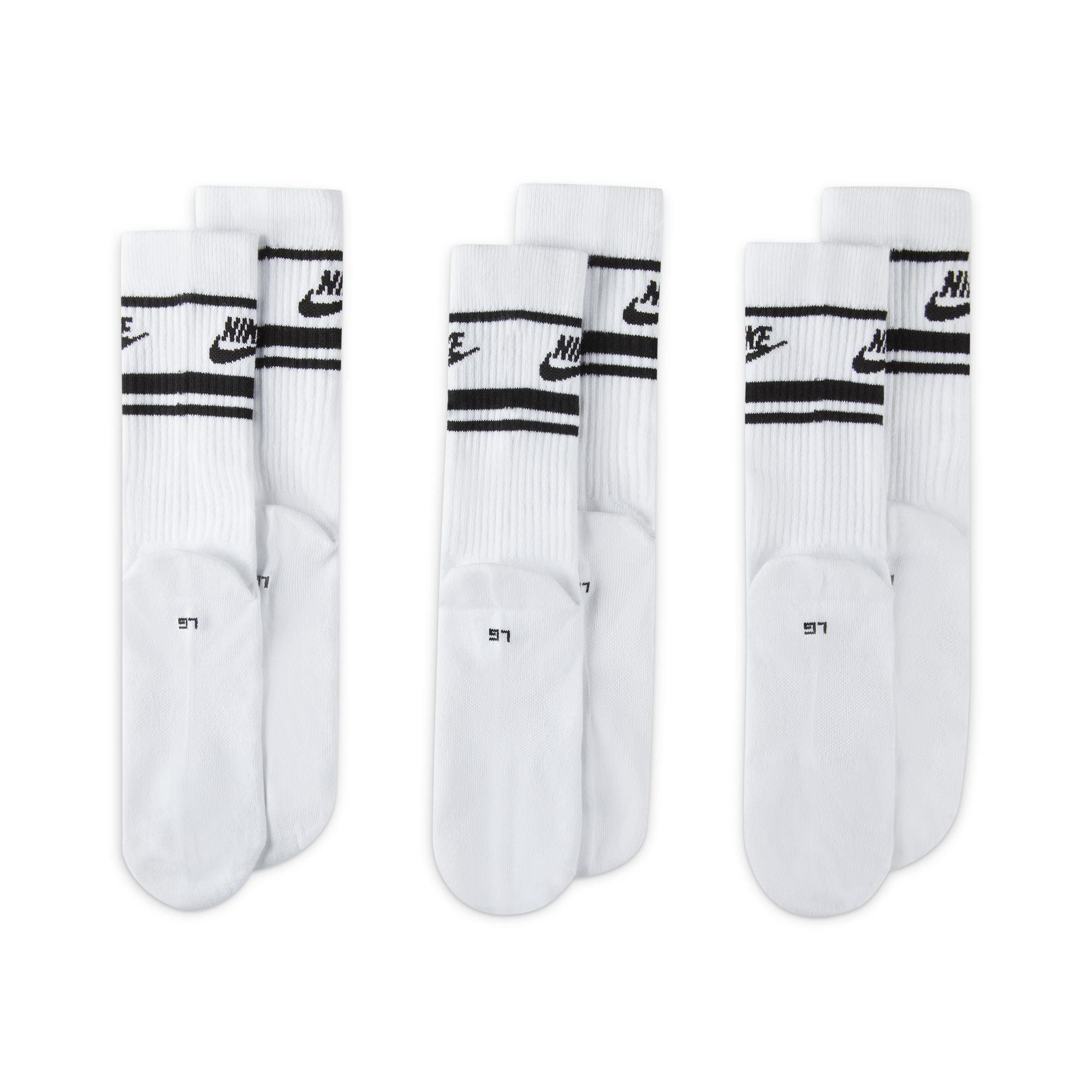 Nike Sportswear Dri FIT Everyday Essential Crew Socks (3 Pairs)