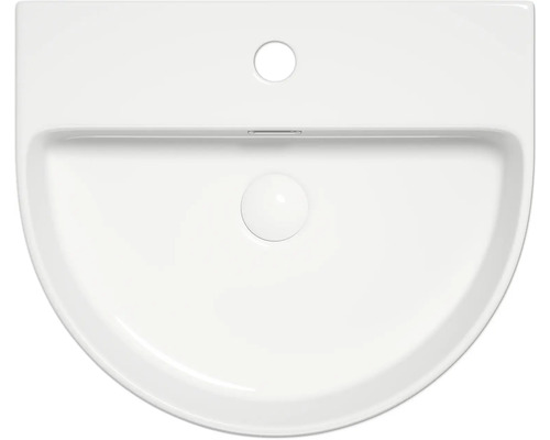 Jungborn ONE wastafel 50 x 42,5 cm glanzend wit